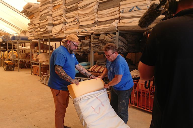 Old mattresses and a little chemistry help Syrian refugees grow food in ...